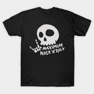 Maximum rock n roll skull T-Shirt